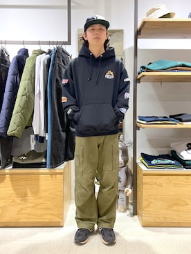 「茶割」｜永田勇太さん（メンズ・172cm）の秋コーディネート