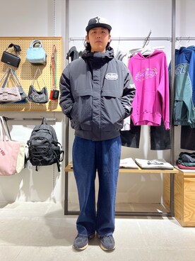 「茶割」｜永田勇太さん（メンズ・172cm）の秋コーディネート