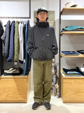 「茶割」｜永田勇太さん（メンズ・172cm）の秋コーディネート