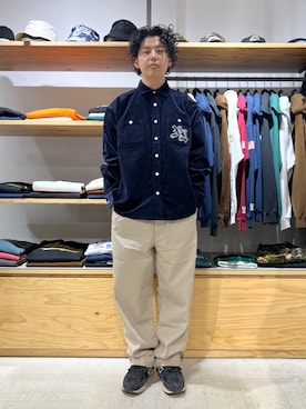 「茶割」｜永田勇太さん（メンズ・172cm）の秋コーディネート