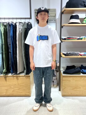「茶割」｜永田勇太さん（メンズ・172cm）の夏コーディネート