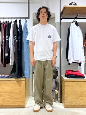 「茶割」｜永田勇太さん（メンズ・172cm）の夏コーディネート