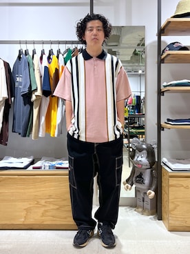 「茶割」｜永田勇太さん（メンズ・172cm）の夏コーディネート