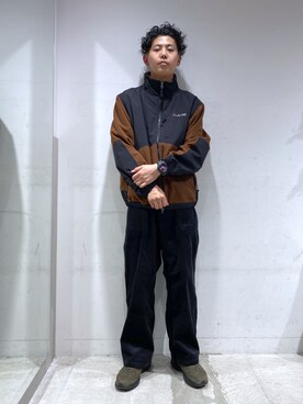 「茶割」｜「アイテム（ジャケット/アウター）」を使った、永田勇太さん（メンズ・172cm）の秋コーディネート