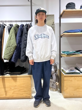 「茶割」｜永田勇太さん（メンズ・172cm）の秋コーディネート