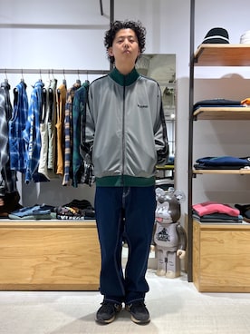 「茶割」｜永田勇太さん（メンズ・172cm）の秋コーディネート