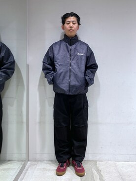 「茶割」｜「アイテム（ジャケット/アウター）」を使った、永田勇太さん（メンズ・172cm）の春コーディネート