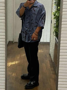 「CASPER JOHN」｜「アイテム（その他）」を使った、kanataさん（メンズ・165cm）の夏コーディネート