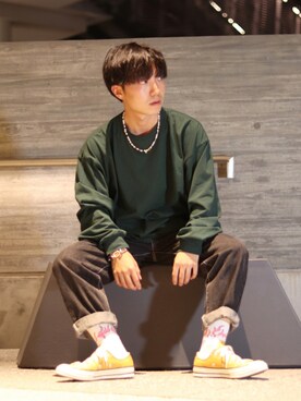 「TUTTU（トゥトゥ）のアイテム」を使った、kanataさん（メンズ・165cm）の夏コーディネート