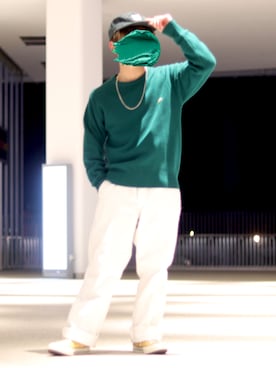 「LACOSTE」｜「アイテム（その他）」を使った、kanataさん（メンズ・165cm）の春コーディネート