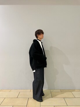 阿部まさひでさん（メンズ・176cm）の秋コーディネート