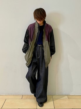 阿部まさひでさん(メンズ・176cm)の秋コーディネート