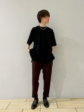 阿部まさひでさん(メンズ・176cm)の夏コーディネート