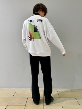 阿部まさひでさん(メンズ・176cm)の冬コーディネート