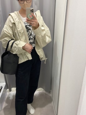 「アイテム（PC・スマホグッズ/家電）」を使った、☀️ぽんこつ☺︎☀️さん（レディース・166cm・20代）の秋コーディネート