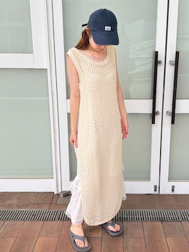 𝑵𝒂𝒏𝒂さん(レディース・158cm)の夏コーディネート