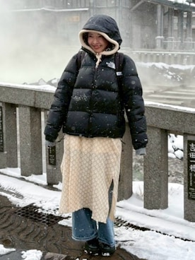 𝑵𝒂𝒏𝒂さん(レディース・158cm)の冬コーディネート