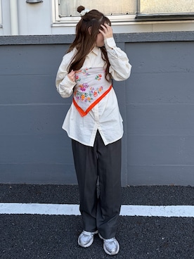 𝑵𝒂𝒏𝒂さん(レディース・158cm)の春コーディネート