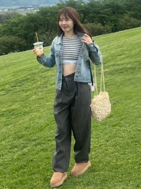 𝑵𝒂𝒏𝒂さん(レディース・158cm)の春コーディネート