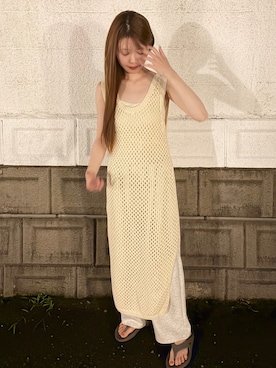 𝑵𝒂𝒏𝒂さん（レディース・158cm）の夏コーディネート