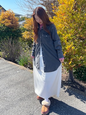 「GAP（ギャップ）のアイテム（トップス）」を使った、𝑵𝒂𝒏𝒂さん（レディース・158cm）の春コーディネート