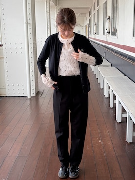 「coca（coca）（コカ）のアイテム」を使った、𝑵𝒂𝒏𝒂さん（レディース・158cm）の夏コーディネート