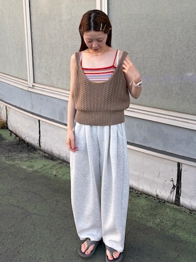 𝑵𝒂𝒏𝒂さん(レディース・158cm)の夏コーディネート