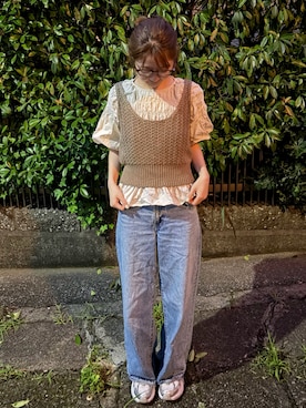 𝑵𝒂𝒏𝒂さん（レディース・158cm）の夏コーディネート