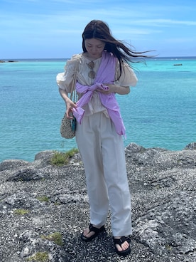 𝑵𝒂𝒏𝒂さん（レディース・158cm）の夏コーディネート