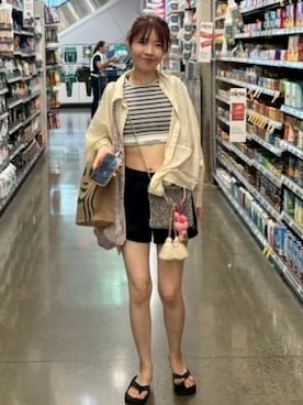 𝑵𝒂𝒏𝒂さん（レディース・158cm）の夏コーディネート