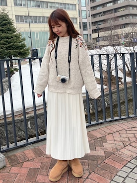 𝑵𝒂𝒏𝒂さん（レディース・158cm）の春コーディネート