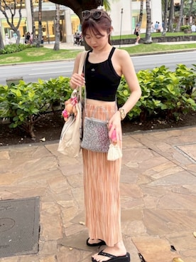 𝑵𝒂𝒏𝒂さん(レディース・158cm)の夏コーディネート