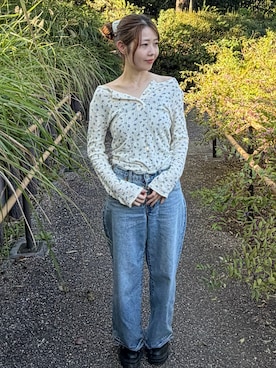 𝑵𝒂𝒏𝒂さん(レディース・158cm)の秋コーディネート