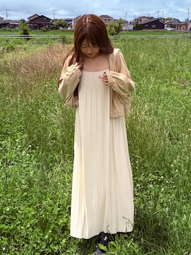 「GAP（ギャップ）のアイテム（トップス）」を使った、𝑵𝒂𝒏𝒂さん（レディース・158cm）の夏コーディネート