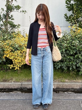 𝑵𝒂𝒏𝒂さん（レディース・158cm）の夏コーディネート