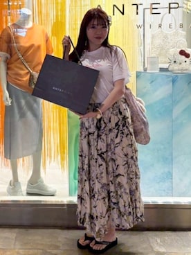 𝑵𝒂𝒏𝒂さん(レディース・158cm)の夏コーディネート