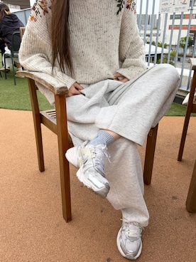 「BEAMS HEART（ビームスハート）のアイテム」を使った、𝑵𝒂𝒏𝒂さん（レディース・158cm）の春コーディネート