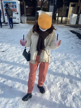 ｙｏｓｈｉｃｏさん（レディース・161cm）の冬コーディネート