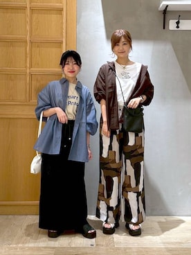 「LEPSIM（レプシィム）のアイテム」を使った、ヒトミさん（レディース・146cm）の夏コーディネート