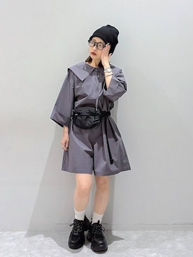 ヒトミさん（レディース・146cm）の春コーディネート