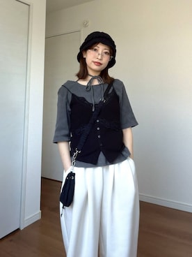 「スポーティ」｜ヒトミさん（レディース・146cm）の春コーディネート