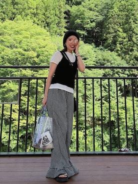 ヒトミさん（レディース・146cm）の夏コーディネート