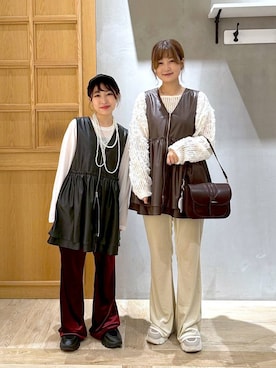 ヒトミさん(レディース・146cm)の秋コーディネート