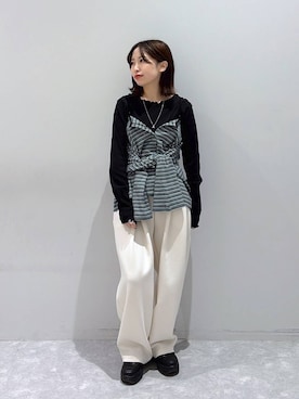 ヒトミさん（レディース・146cm）の春コーディネート