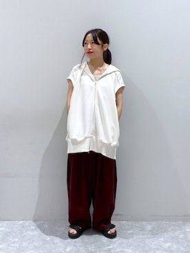 「アイテム（パンツ）」を使った、ヒトミさん（レディース・146cm・30代）の夏コーディネート