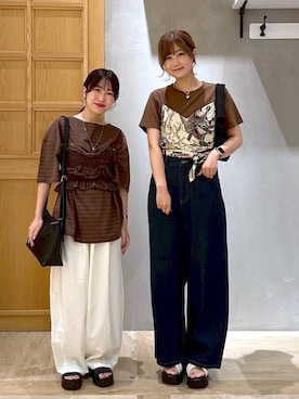 ヒトミさん（レディース・146cm）の夏コーディネート