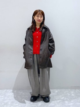 「アイテム（ピアス（両耳用））」を使った、ヒトミさん（レディース・146cm・30代）の秋コーディネート
