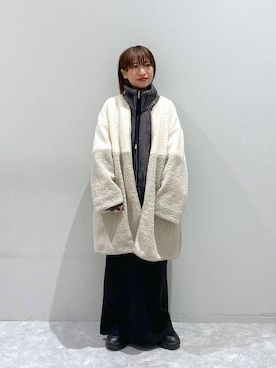 「アイテム（その他アウター）」を使った、ヒトミさん（レディース・146cm・30代）の秋コーディネート