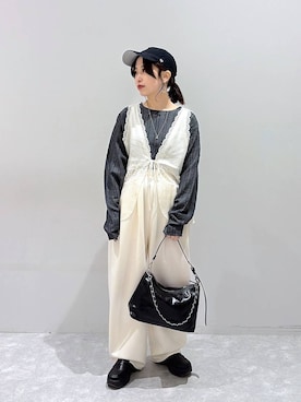 ヒトミさん（レディース・146cm）の冬コーディネート