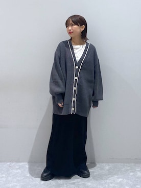 「LOWRYS FARM（ローリーズファーム）のアイテム（スニーカー）」を使った、ヒトミさん（レディース・146cm）の秋コーディネート